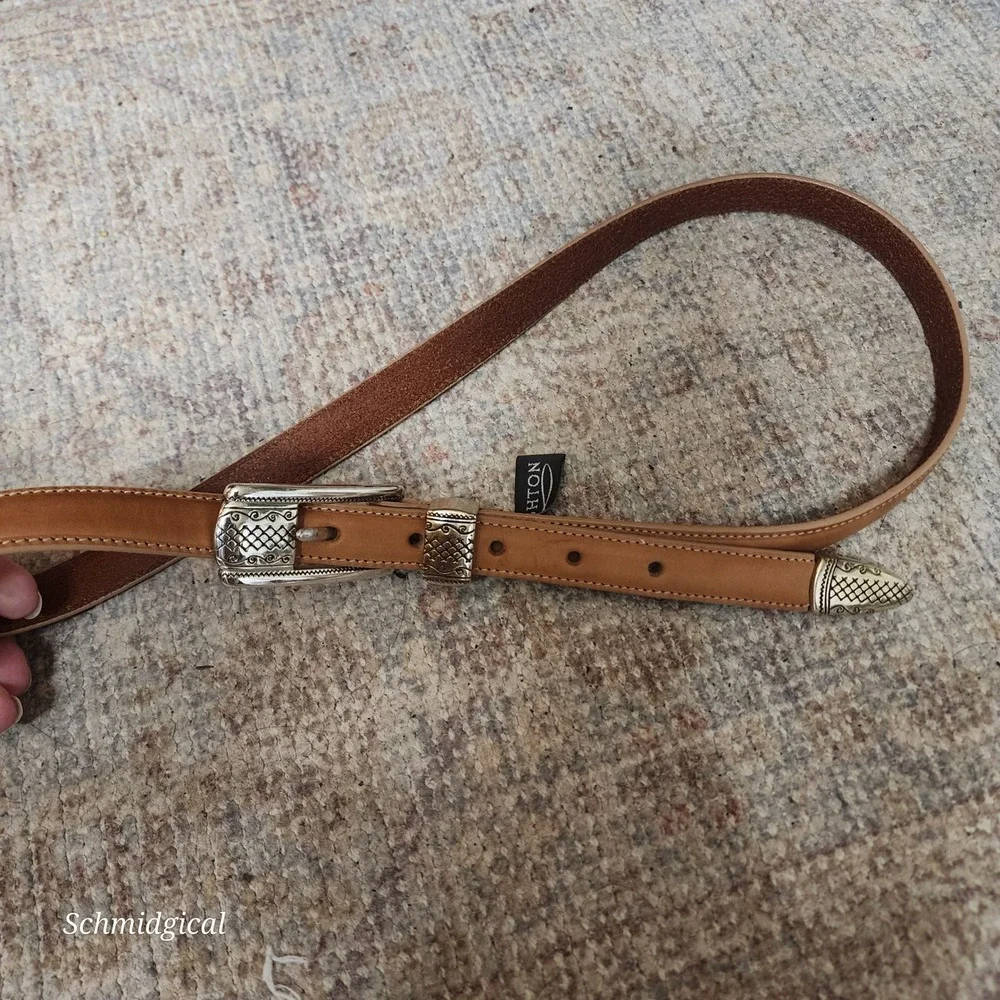 Brighton leather skinny